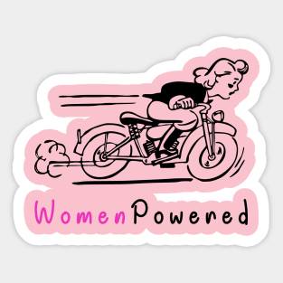 Women Powered - T-shirt for women and girls Sticker